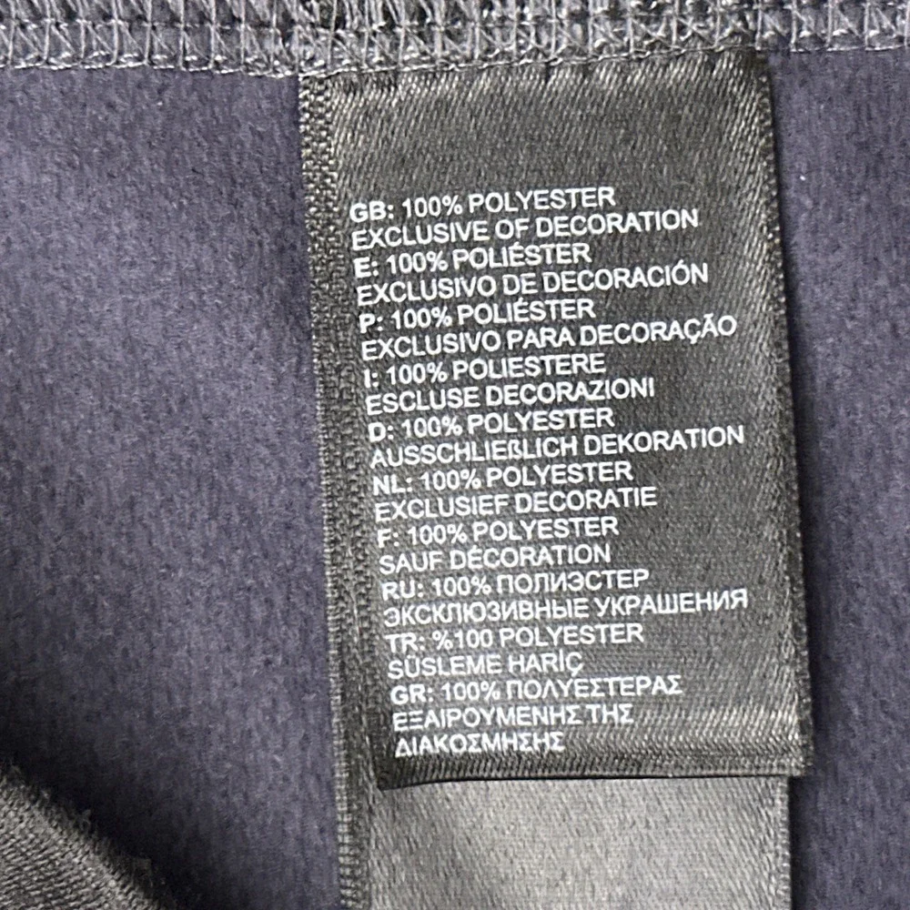 The North Face 1/4 Zip Pullover Mens Small Blue Performance Golf Hiking NF0A37JV